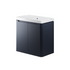 calvino 800mm 2 door floor standing basin unit matt indigo, Alessio, Sink Vanity Unit, Basin Unit, 5