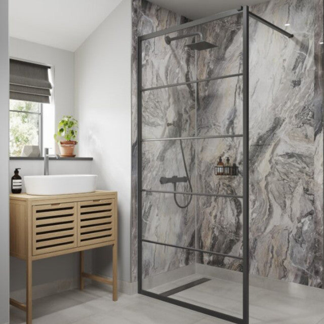 Multipanel Cappuccino Stone Classic Shower Panel