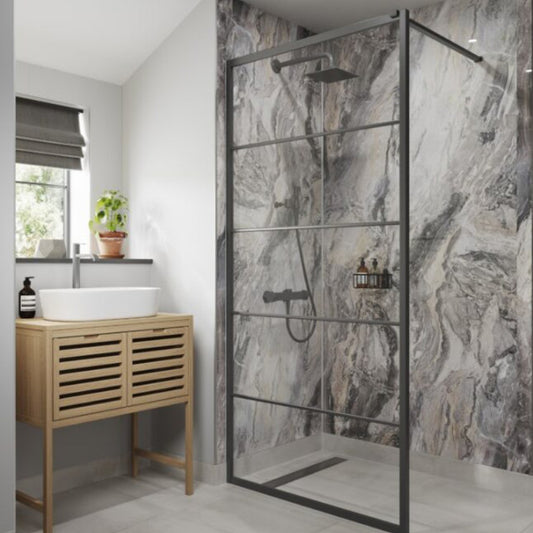 Multipanel Cappuccino Stone Classic Shower Panel