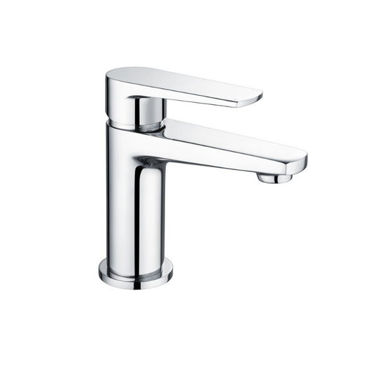 carlo chrome basin mixer tap waste, Alessio, Chrome Basin Taps, Taps, 1