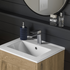 carlo chrome basin mixer tap waste, Alessio, Chrome Basin Taps, Taps, 2