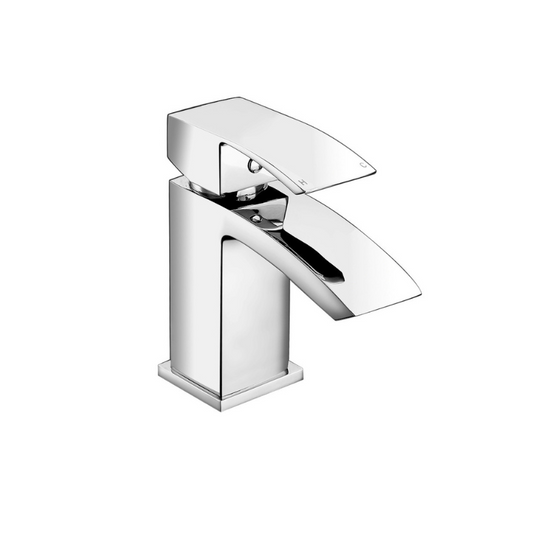 cira chrome mono cloakroom basin mixer tap waste, Alessio, Chrome Basin Taps, Taps, 1