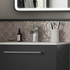 cira chrome mono cloakroom basin mixer tap waste, Alessio, Chrome Basin Taps, Taps, 3