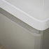 calpe 500mm wall hung basin unit basin matt latte, Alessio, Wall Hung Vanity Unit, 4