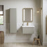 calpe 500mm wall hung basin unit basin matt latte, Alessio, Wall Hung Vanity Unit, 3