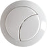 Alessio Dual Push Button Cover White