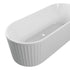 jadore fluted freestanding bath 1700x750x570mm, Baths, Free Standing Baths, Alessio, 8