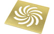 25mm ultra slim shower tray waste cover brushed brass, Alessio, Brushed Brass, Shower Tray Wastes, Shower Trays, 2