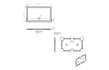 40mm Deluxe 1300x800mm Rectangular Shower Tray & Waste