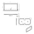 40mm Deluxe 1500x800mm Rectangular Shower Tray & Waste