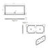 40mm Deluxe 1700x800mm Rectangular Shower Tray & Waste