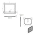 40mm Deluxe 900x800mm Rectangular Shower Tray & Waste