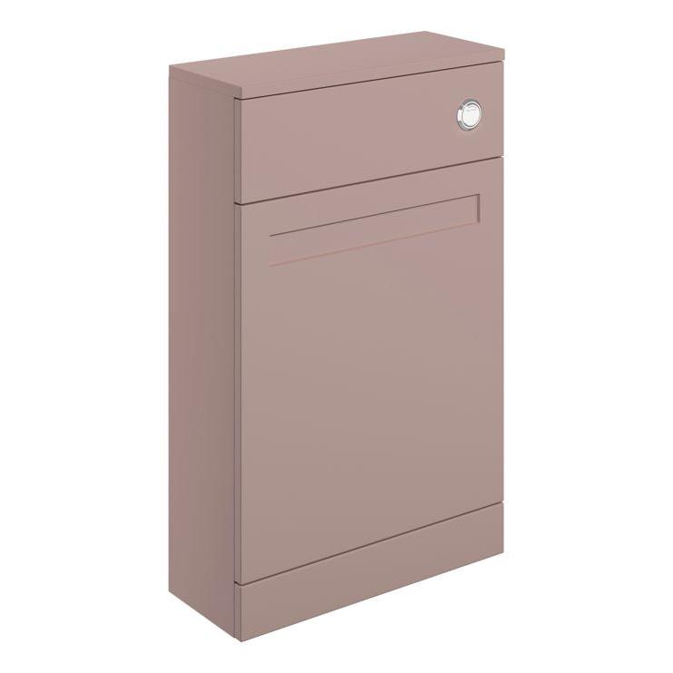 London 500mm Floor Standing WC Unit - Matt Peony