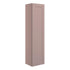 London 350mm Wall Hung 1 Door Tall Unit - Matt Peony with Black Handle