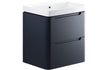 Calvino Indigo Freestanding Bath Suite - 600mm Basin Unit
