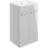 Vito 510mm Furniture Suite - Grey Gloss & Brushed Brass Finishes