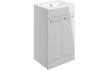 Sleek Bath Suite 1700mm with 500mm Grey Basin Unit And Toilet