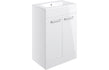 Lucio Bath Suite 1700mm with White Gloss 600mm Basin Unit And Toilet