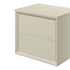 paris 600mm wall hung 2 drawer basin unit worktop matt cotton, Alessio, Wall Hung Vanity Unit, 6