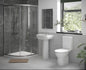 Full Suite 900mm Enclosure 2 Door Quadrant & Tray
