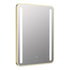 Vito 510mm Furniture Suite - White Gloss & Brushed Brass Finishes