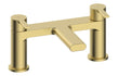 Elisa Sleek Bathroom Suite Brushed Brass Finishes