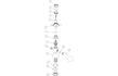 sabrina bath pillar taps, Alessio, Chrome Bath Taps, Taps, 6
