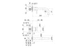 vema tiber wall mounted basin mixer tap st steel, Vema, Stainless Steel Basin Taps, Taps, Wall Mounted Basin Taps, 4