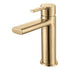 Vito 510mm Furniture Suite - White Gloss & Brushed Brass Finishes
