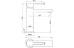 valente basin mixer tap chrome, Alessio, Chrome Basin Taps, Taps, 3