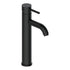 Black tall basin tap