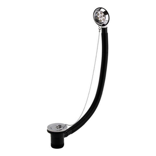 Bath Waste with Tidy Chain Plug - Chrome