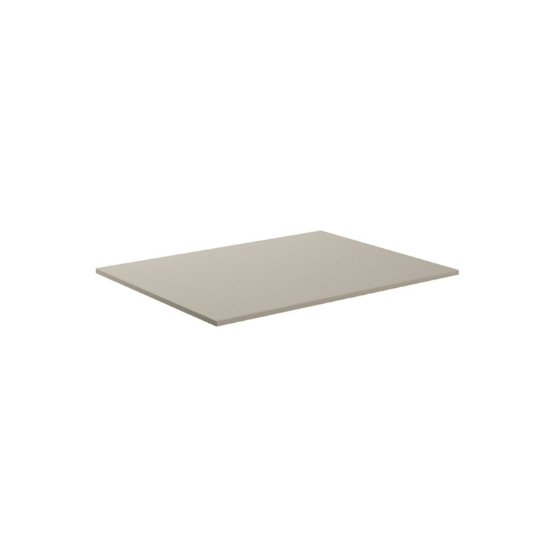 dante 600mm 1 drawer wall hung basin unit with top latte, Alessio, Wall Hung Vanity Unit, 4
