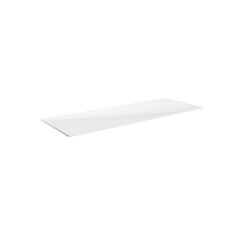 Dante 600mm 1 Drawer Wall Hung Basin Unit (With Top) - White Gloss