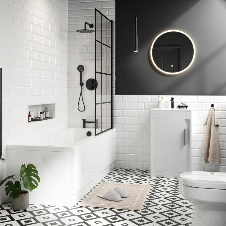 Aida 500mm WC Unit - White Gloss