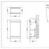 scudo esme cloakroom unit gloss white, SCUDO, Sink Vanity Unit, Basin Unit, 5