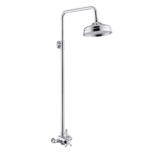 Elio Traditional Concentric Single Outlet & Overhead Shower