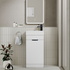 scudo esme cloakroom unit gloss white with basin handle, SCUDO, Sink Vanity Unit, Basin Unit, 3