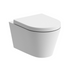 esta rimless wall hung wc soft close toilet seat, Alessio, Wall Hung Toilet, 2