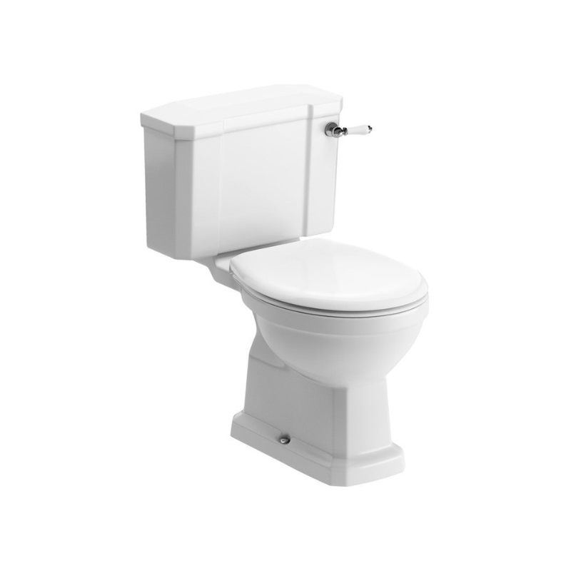 Florence Close Coupled WC & Standard Soft Close Toilet Seat