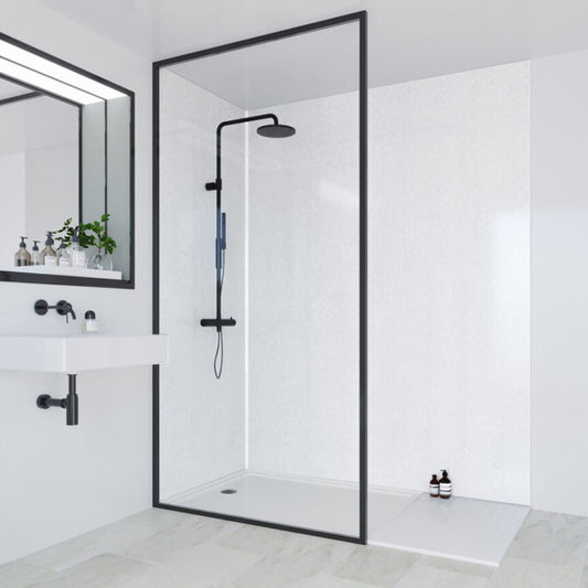 Multipanel Frost White Classic Shower Panel