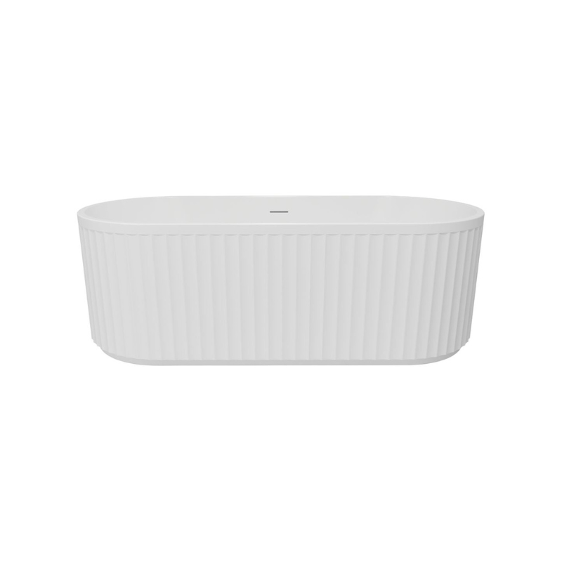 Jadore Fluted Freestanding Bath 1700x750x570mm