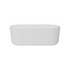 jadore fluted freestanding bath 1700x750x570mm, Baths, Free Standing Baths, Alessio, 11