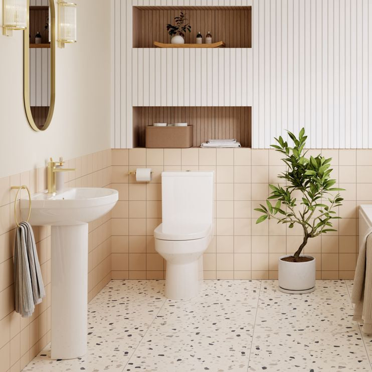 Elisa Basin And Close Coupled Toilet Set