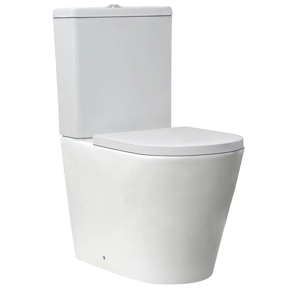 Linea Rimless Back to Wall Toilet & Seat