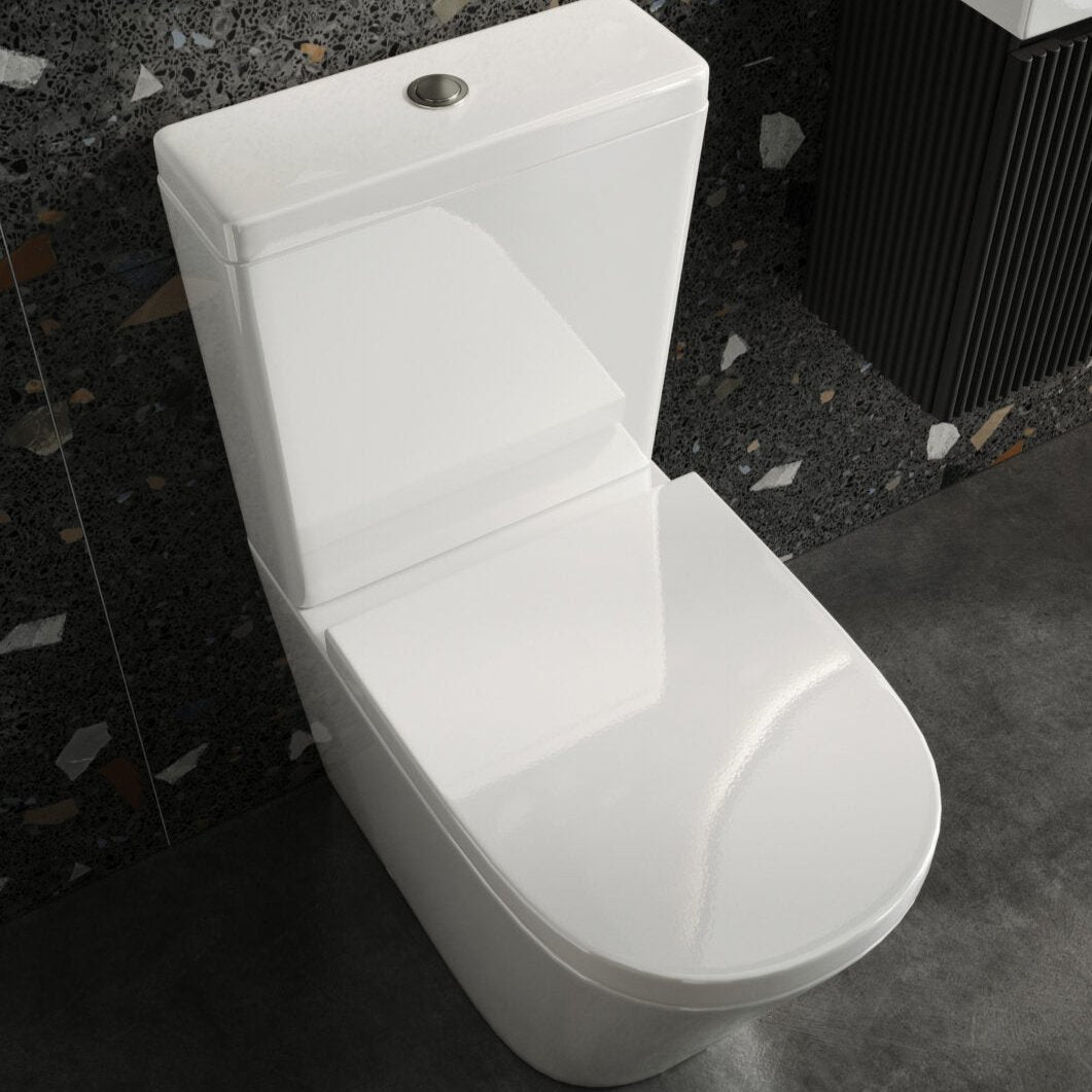 Linea Rimless Back to Wall Toilet & Seat