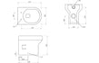 Elisa Back To Wall WC & Soft Close Toilet Seat