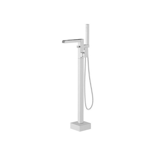 leola chrome freestanding bath tap shower mixer, Alessio, Chrome Bath Taps, Free Standing Bath Taps, Taps, 1