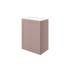 london 615mm floor standing 2 door basin unit basin matt peony gold handles, Alessio, Sink Vanity Unit, Basin Unit, 3