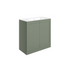 london 815mm floor standing basin unit basin matt reed green with black handles, Alessio, Sink Vanity Unit, Basin Unit, 6